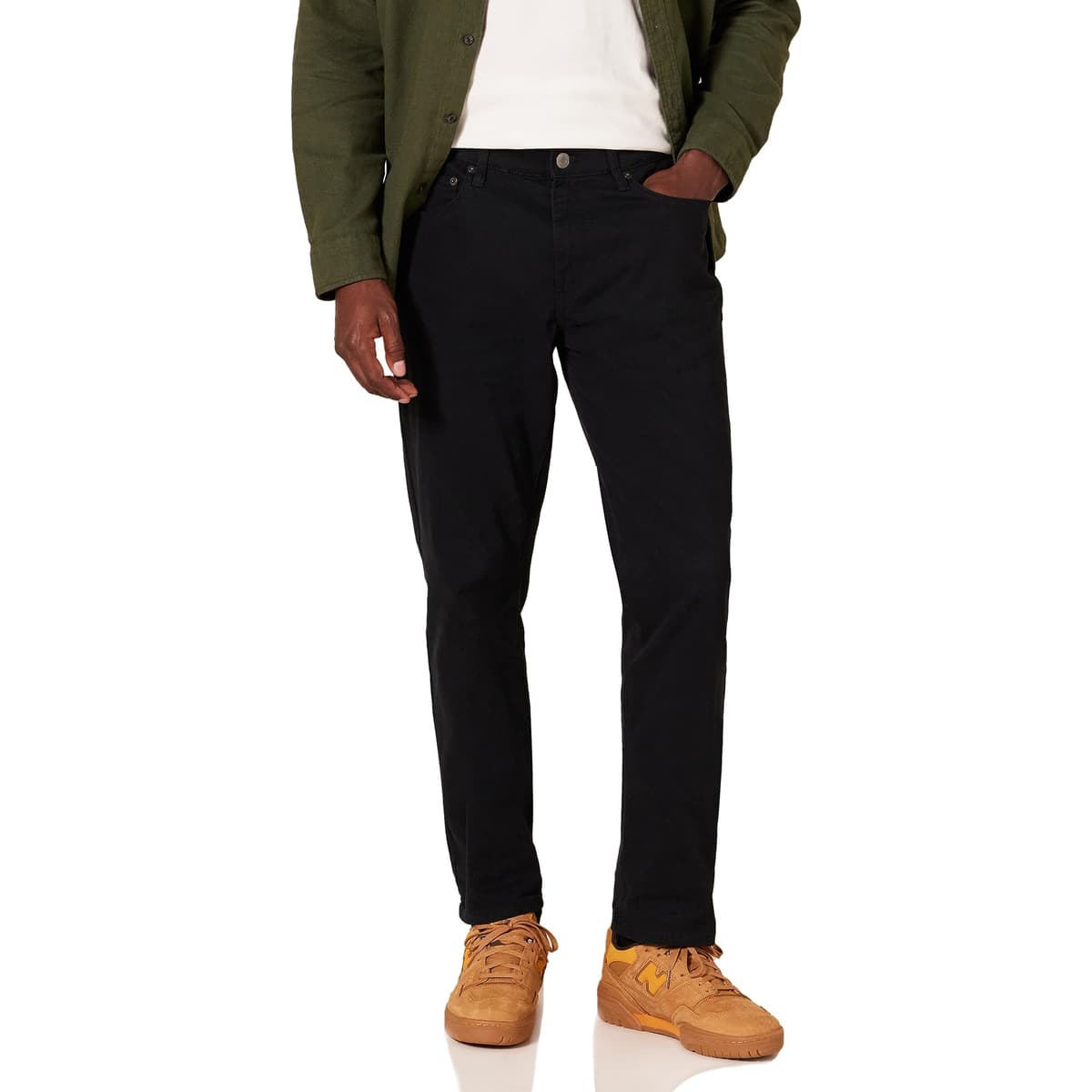 Amazon Essentials Men's Athletic-Fit 5-Pocket Stretch Twill Trouser (Available in Big & Tall)