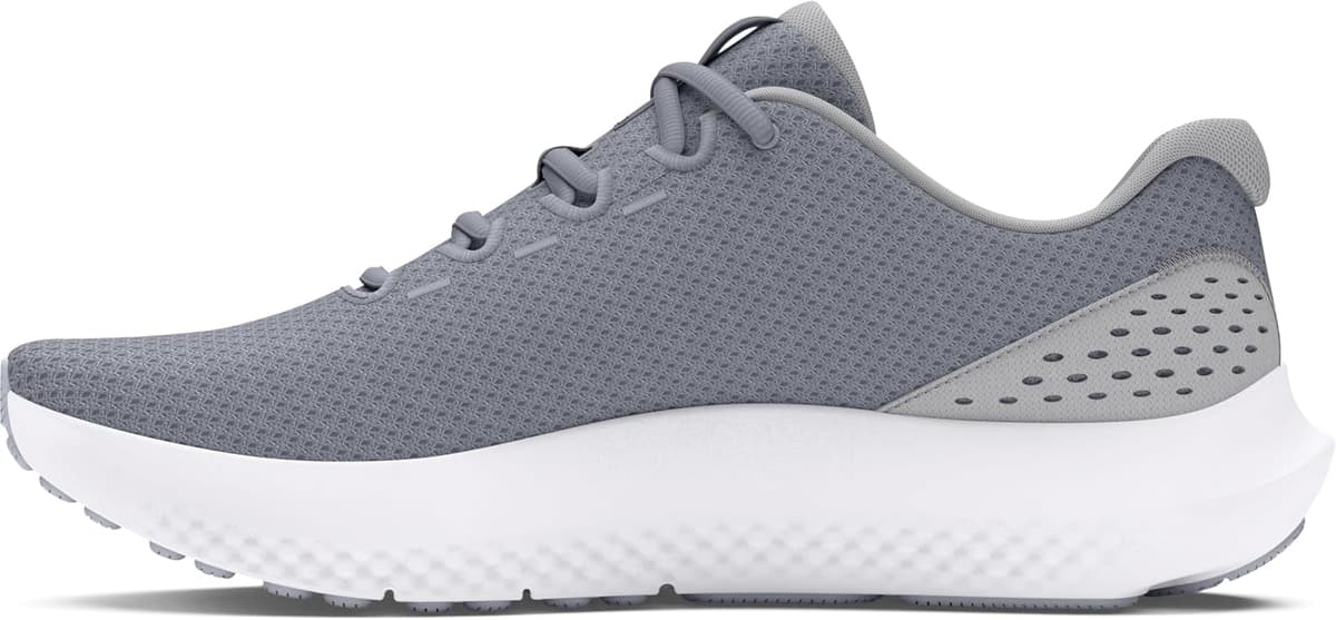Under Armour UA Charged Surge 4 Men’s Running Shoe 6.5 UK Steel Mod Gray White