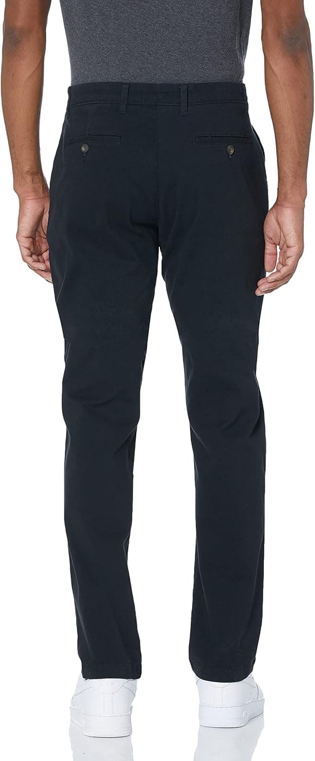 Amazon Essentials Men's Athletic Fit Casual Stretch Chino Work Trousers (Available in Big & Tall)