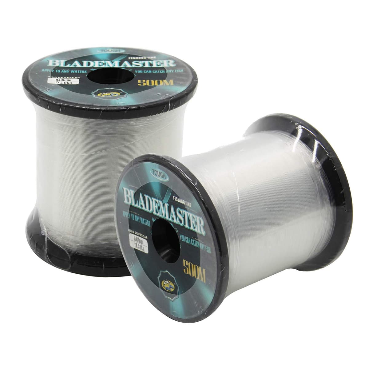 BPS Línea Hilo de Pesca Nylon Monofilamento Color Transparente Multifilamento Material Súper Fuerte Pesca Profesional