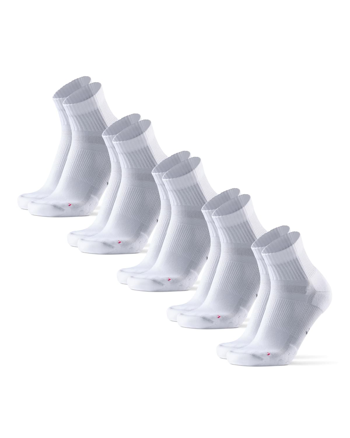 DANISH ENDURANCE Calcetines de Running Unisex, Antideslizantes, Calcetines Antiampollas para Hombre y Mujer, 3 Pack