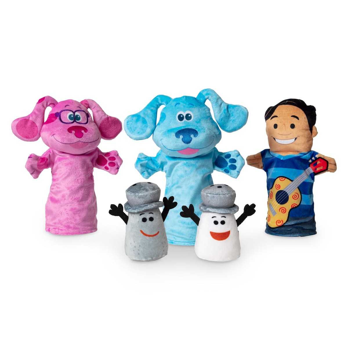 Melissa & Doug Blue's Clues & You! Títeres de Manos y Dedos (5 Piezas)