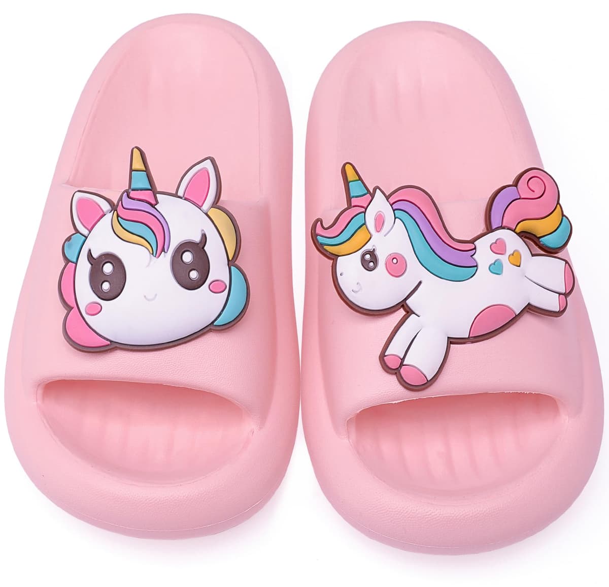 Vunavueya Chanclas de Baño Antideslizantes para Niños y Niñas - Ultraligeras <150g (Tallas 22/23 EU) - 20-36 EU, Sandalias Zapatillas EVA para Baño, Playa, Piscina, Jardín Interior y Exterior
