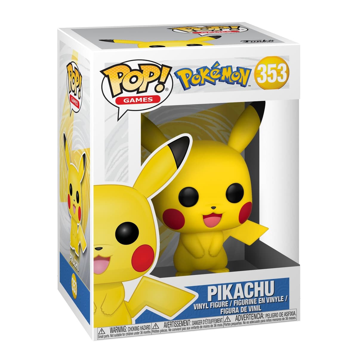 Funko Pop! Games: Pokemon - Pikachu - Figuras Miniaturas Coleccionables para Exhibición - Idea De Regalo - Mercancía Oficial - Juguetes para Niños Y Adultos - Fans De Video Games