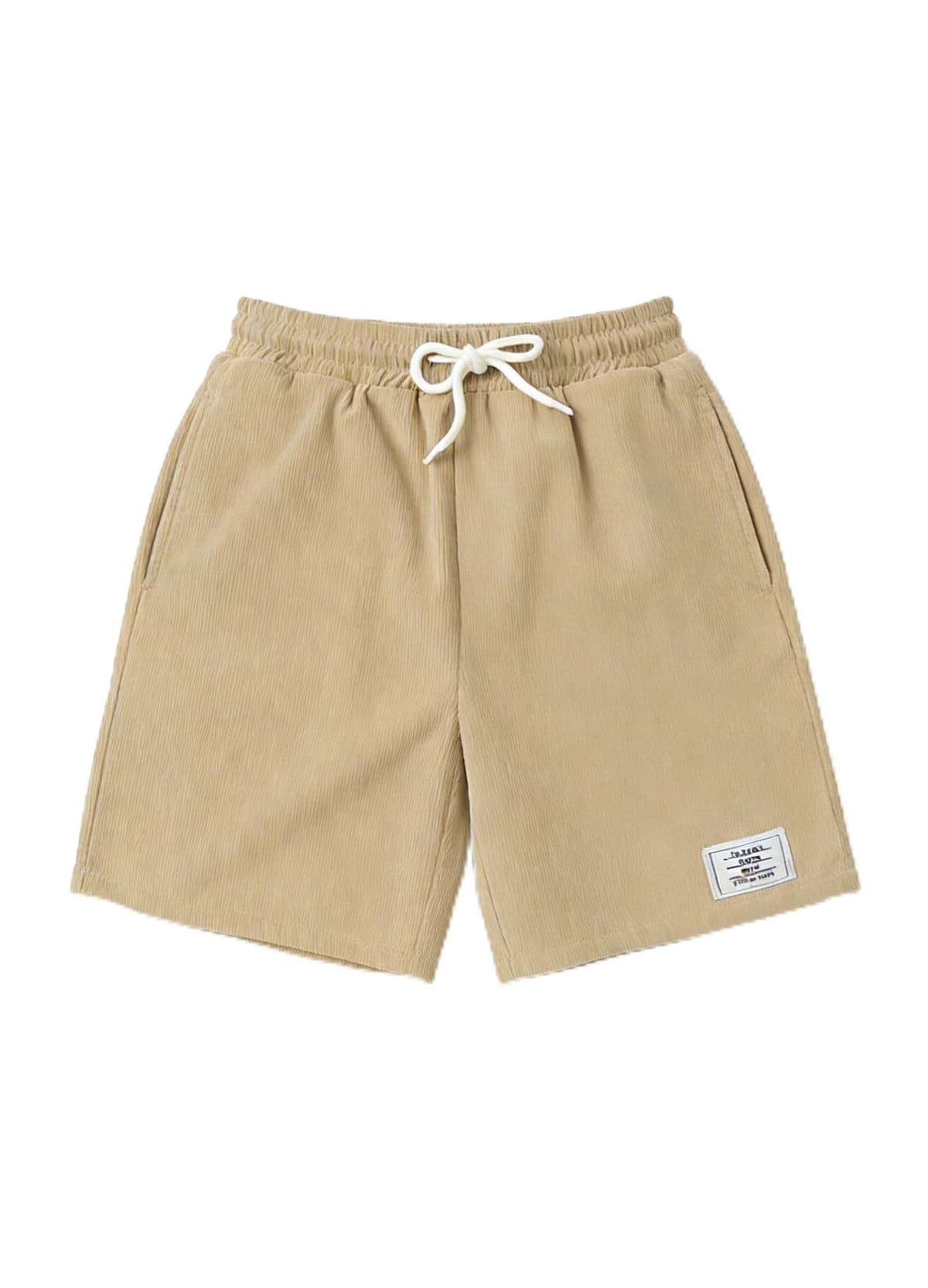 Haloumoning Pantalones cortos de verano para niño, elásticos, bermudas, elásticos, con cordón y bolsillos