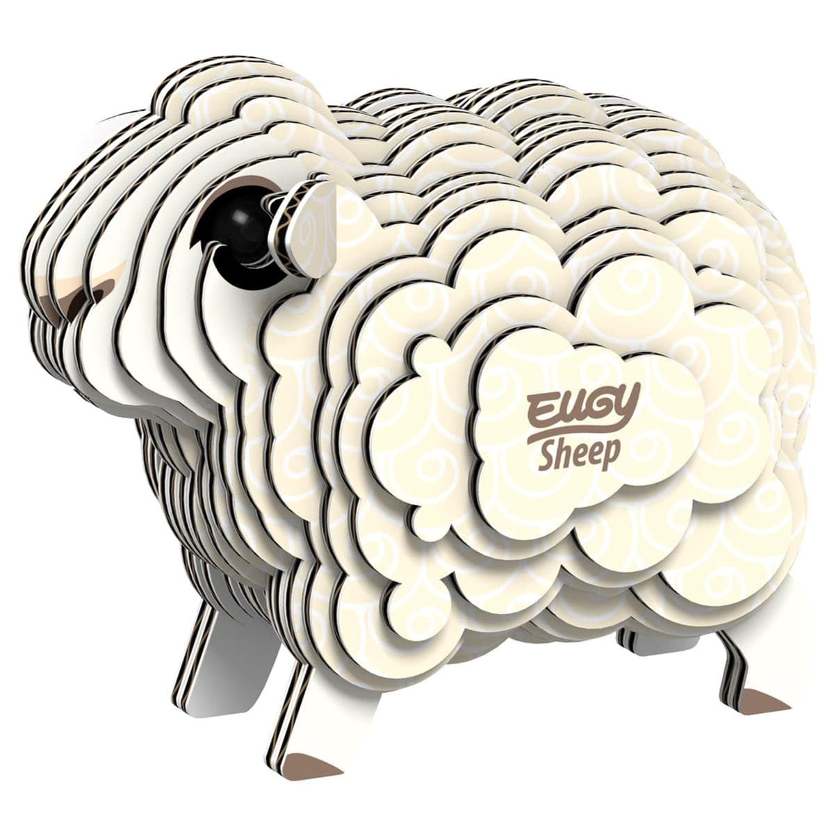 EUGY 018 Oveja. Eco-Friendly 3D Paper Puzzle