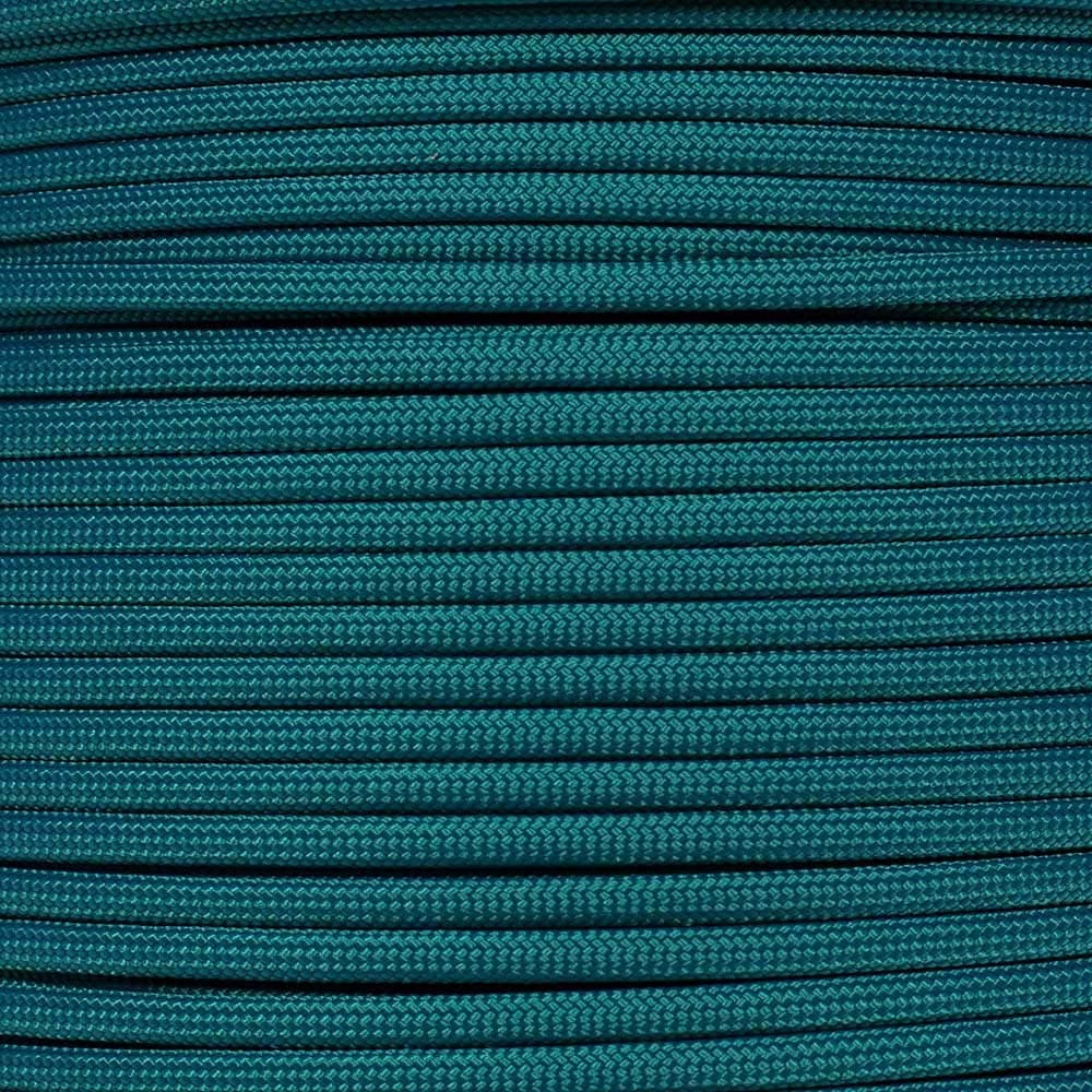 Paracord Planet 50 Foot Hanks of 550 Type III 7 Strand Paracord (Teal 50 Feet)