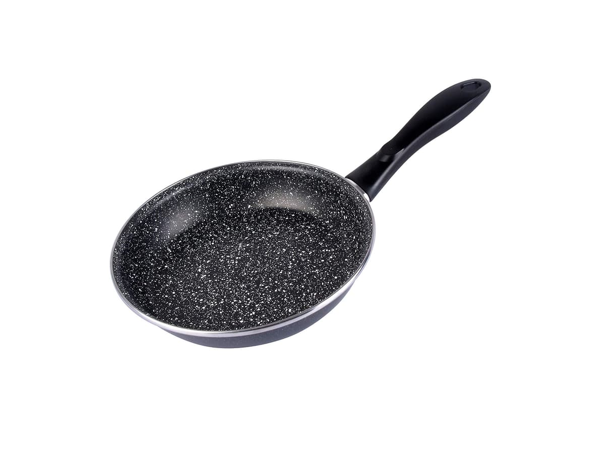 Magefesa K2 Gransasso set de 3 sartenes 24/26/28cm. Exterior gris, antiadherente bicapa efecto piedra, aptas para todo tipo de cocinas, especial inducción. Hasta 50% de ahorro energético.