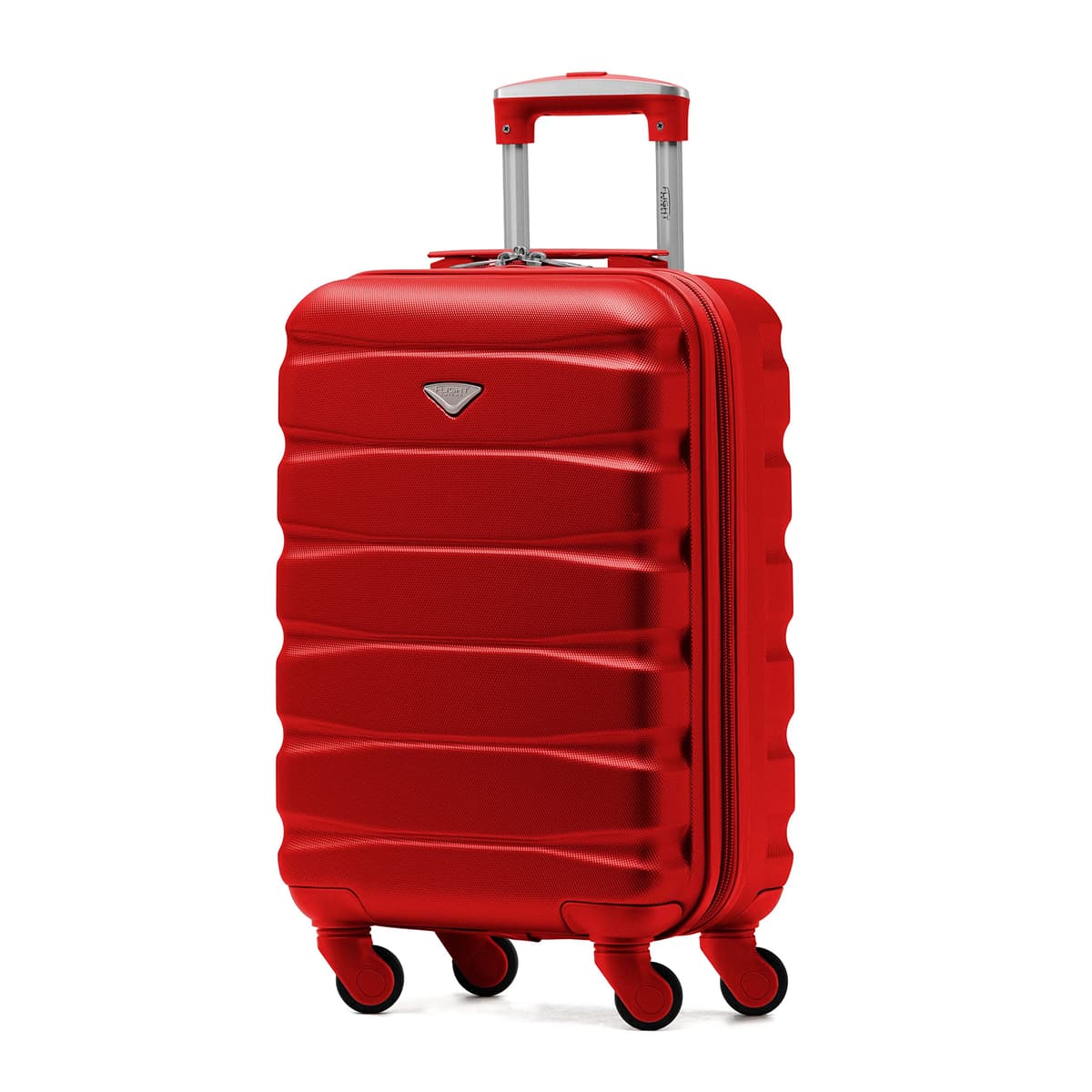 Flight Knight Maleta De Mano 55x35x20 cm Compatible con Vueiling, Iberia, RyanAir, Easyjet, Air Nostrum, Air Europa Entre Muchas Otras! Maleta Cabina 4 Ruedas ABS Maleta Trolley Ligera