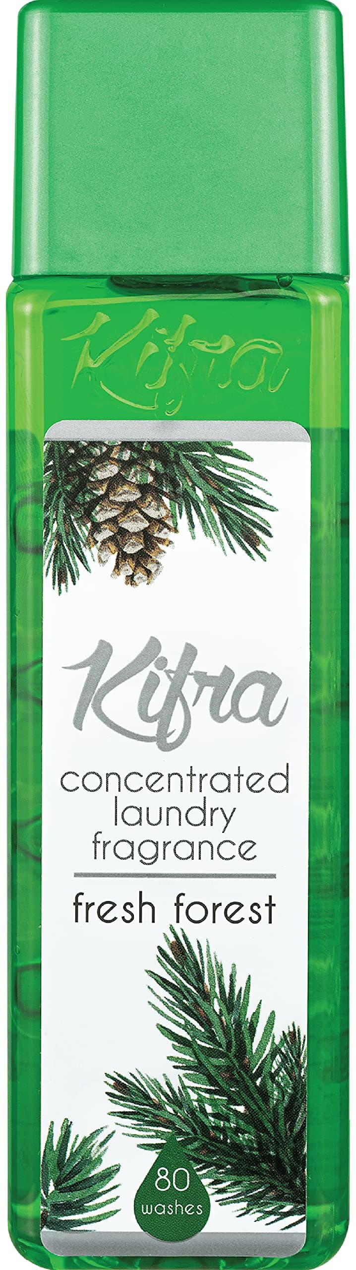 KIFRA FRESH FOREST Lavado concentrado fragancia 200ml 80 ciclos de lavado