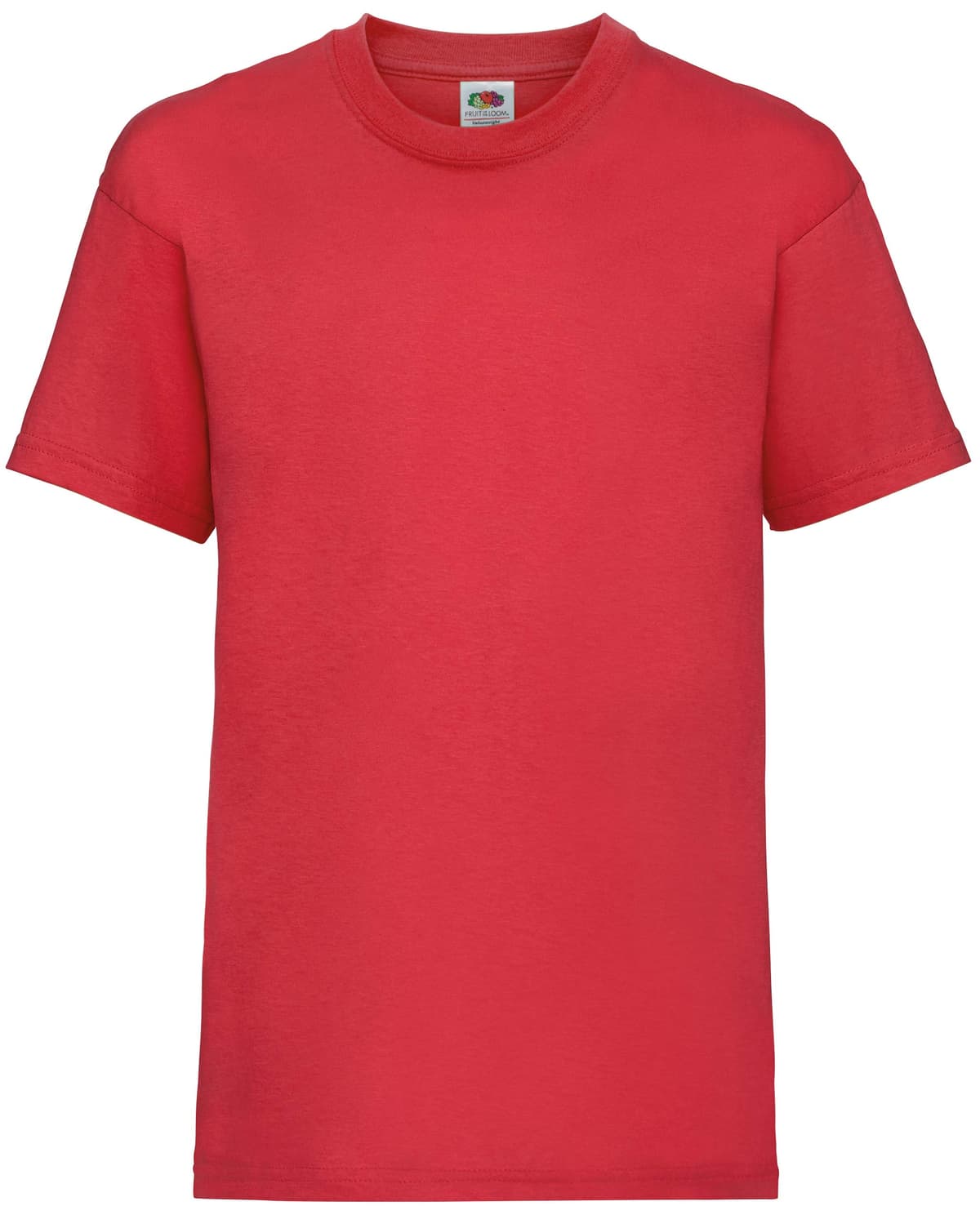 Fruit of the Loom Childrens/Kids Original Short Sleeve T-Shirt 9-11 Years Red