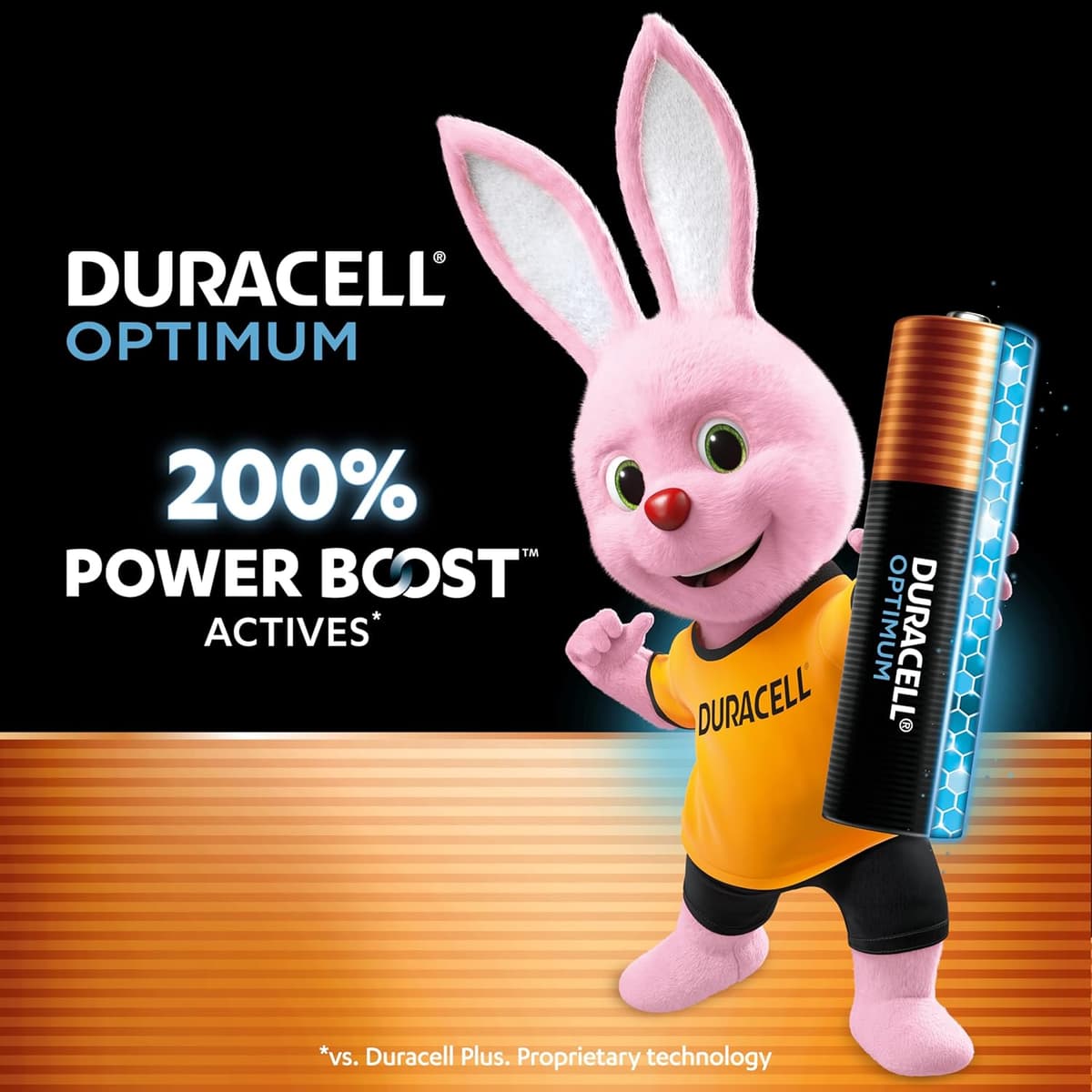 DURACELL Optimum AA Batteries (12 Pack) – Alkaline Batteries 1.5V – 200% More Power Boost Actives – Meets Demands Of Modern Devices – 100% Recyclable, 0% Plastic Packaging – MX1500