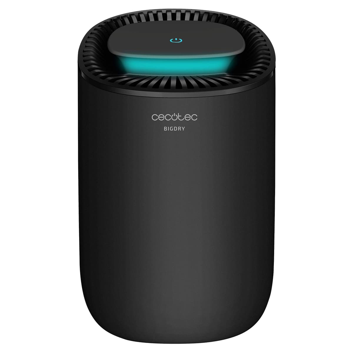 Cecotec Deshumidificador Eléctrico Silencioso BigDry 2000 Light Black. 23W, Bajo Consumo, 300 ml/día, Depósito extraíble de 0,6 litros, Cobertura hasta 20m2, Negro