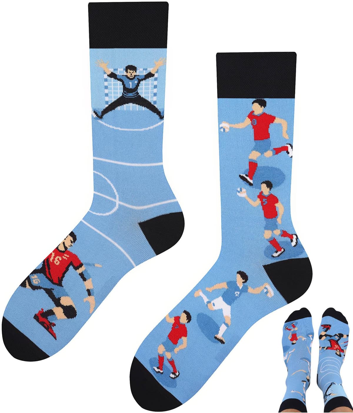 Todo Calcetines Divertidos Hombre y Mujer, Calcetines Fantasia con Motivo, de Colores