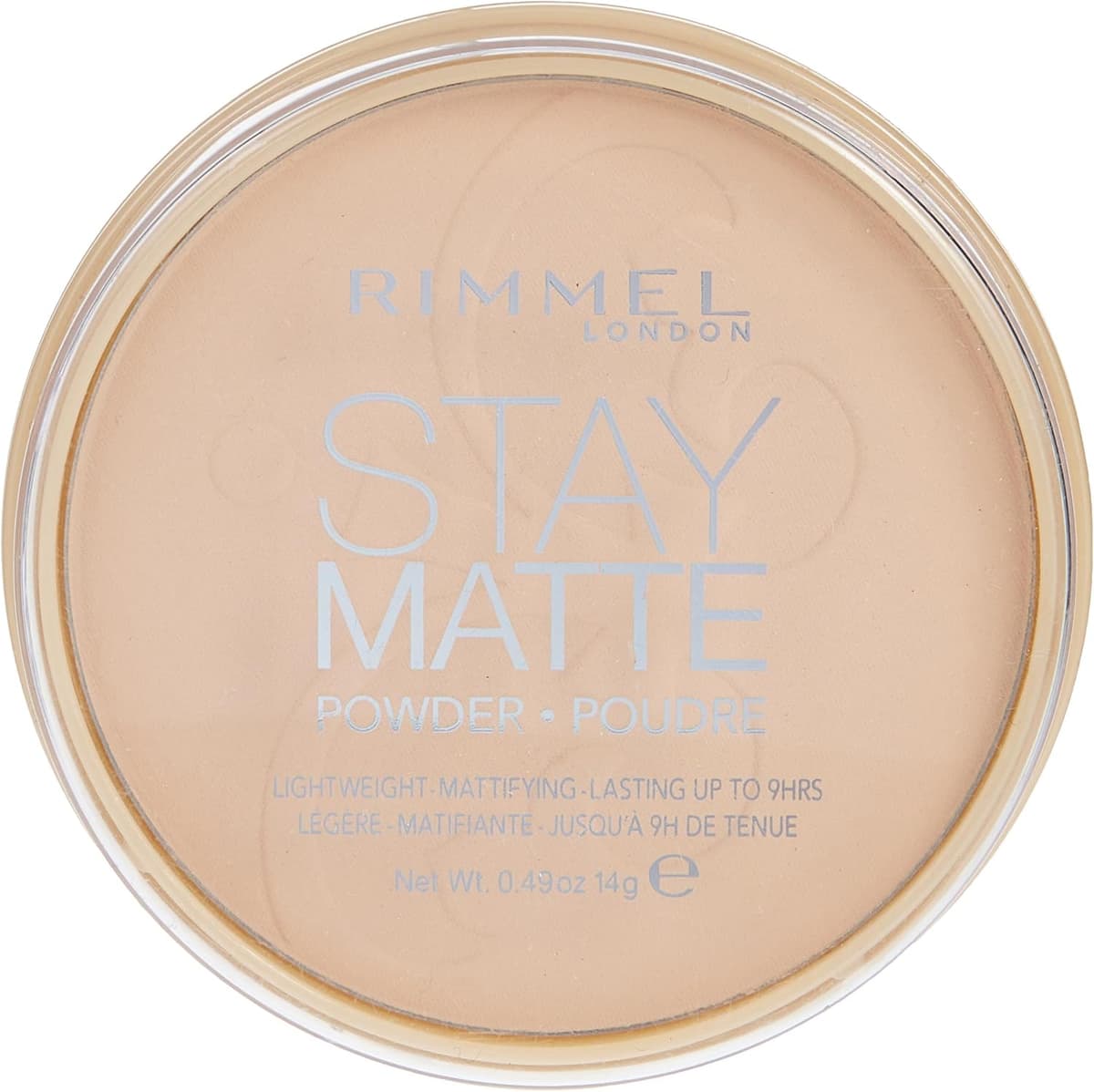 Rimmel Stay Matte Pressed Powder, Silky Beige, 14g (Pack of 2) Silky Beige, pack of 2