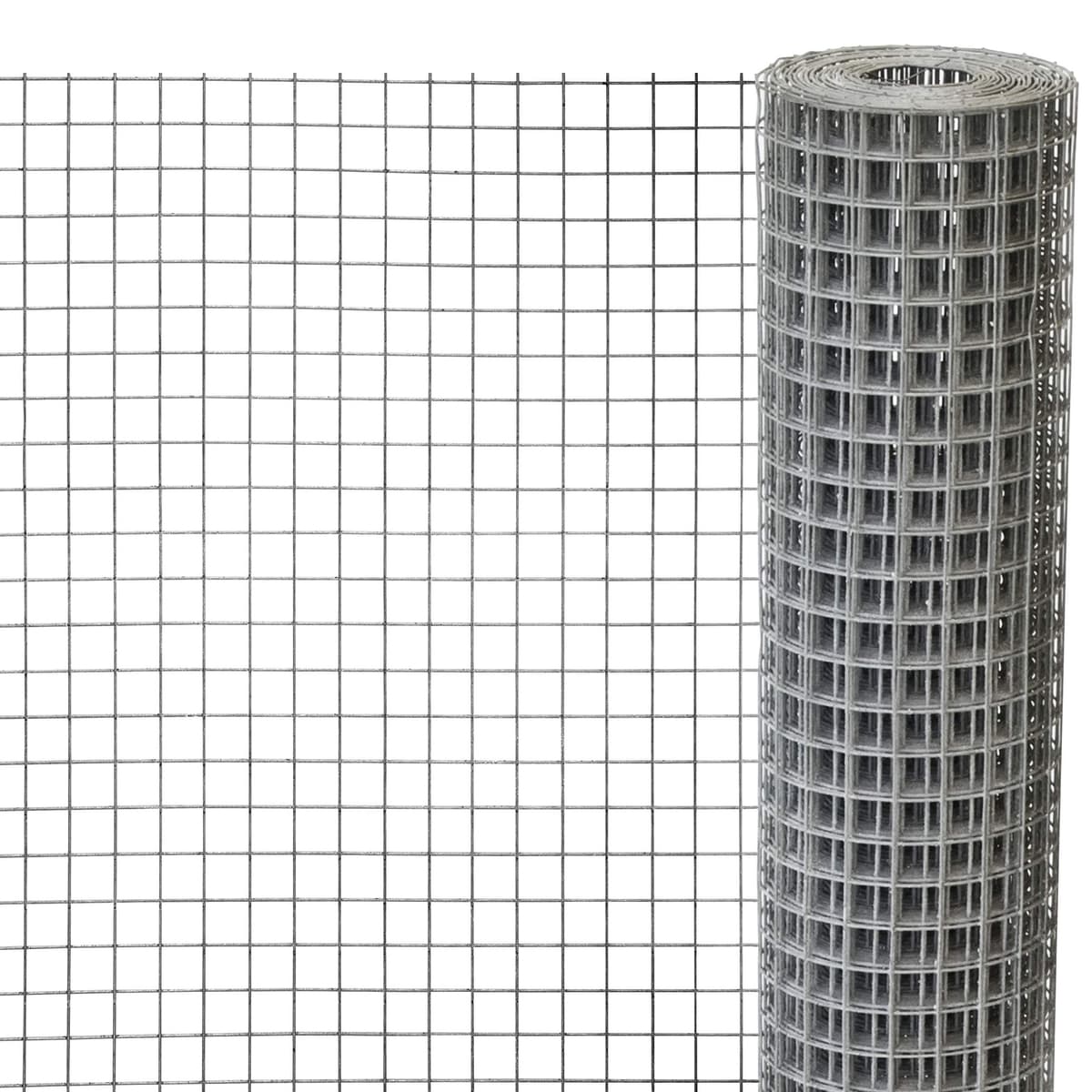 Windhager 79066 - Malla de Alambre galvanizado para Conejos, cobayas o Pollos, 0.5 x 2.5 m