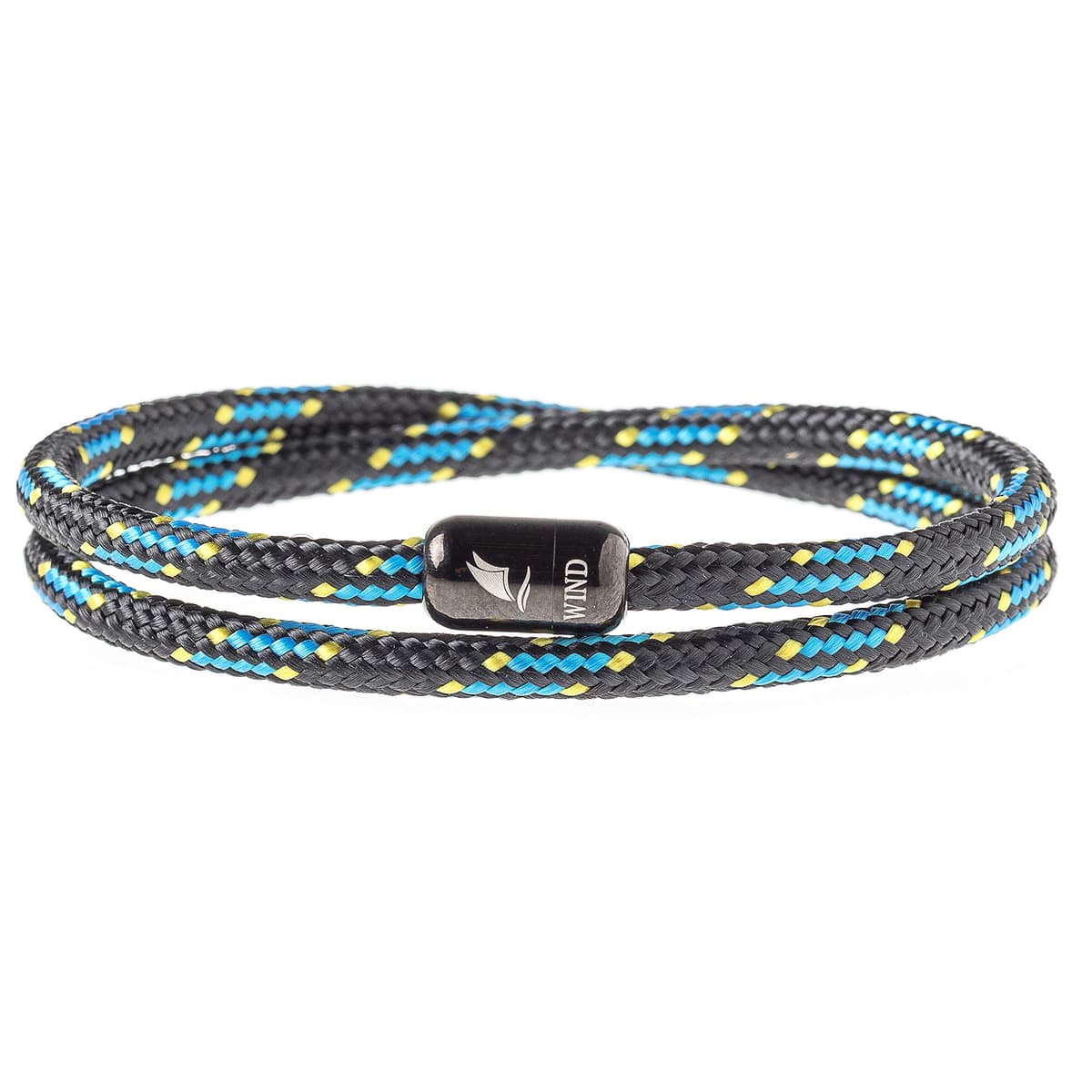 Wind Passion - Pulsera Magnética Paracord para Hombre y Mujer - Cuerda Náutica Hecha a Mano - Cordón Surfera de Verano - Regalo Navidad