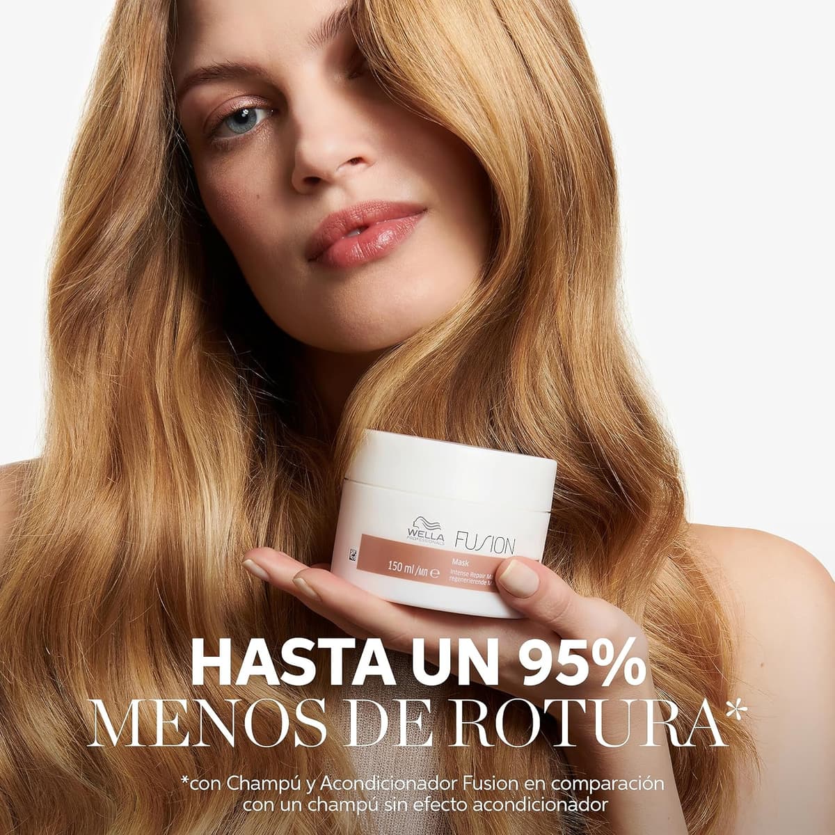 Wella Professionals FUSION Mascarilla Capilar de Reparación Intensa - Tratamiento Hidratante para Cabello Seco y Dañado -Brillo y anti roturas